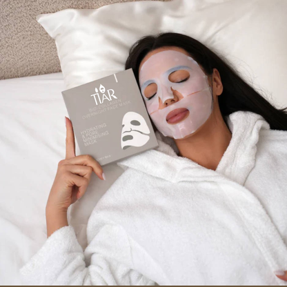 Masque visage de nuit au bio-collagène Tiar