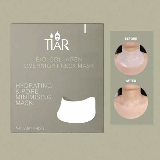 Tiar Bio-Collagen-Halsmaske für die Nacht